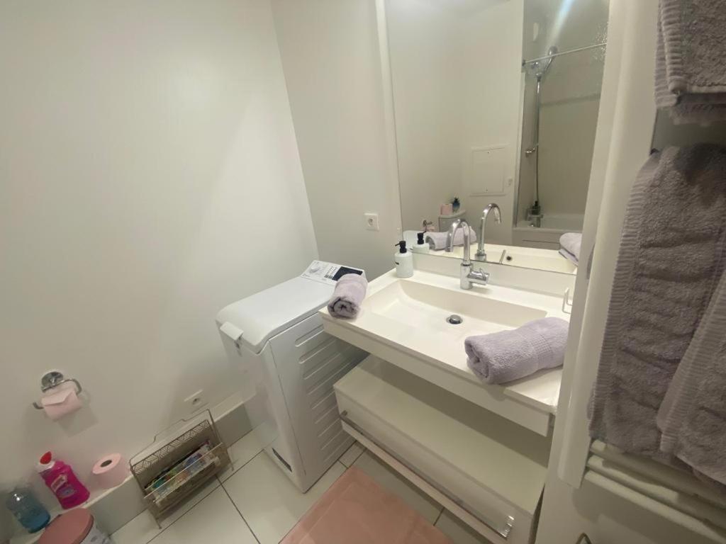 Appartement 80M2, Terrasse Sud, Metro 7 Direction Louvre A 8Minutes, Parking Sous-Sol, Proche Paris-Bercy イヴリー＝シュル＝セーヌ エクステリア 写真