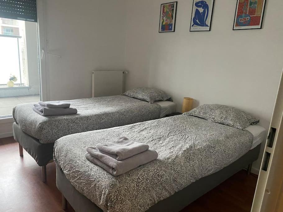 Appartement 80M2, Terrasse Sud, Metro 7 Direction Louvre A 8Minutes, Parking Sous-Sol, Proche Paris-Bercy イヴリー＝シュル＝セーヌ エクステリア 写真
