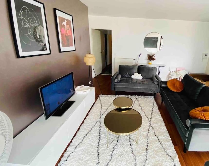 Appartement 80M2, Terrasse Sud, Metro 7 Direction Louvre A 8Minutes, Parking Sous-Sol, Proche Paris-Bercy イヴリー＝シュル＝セーヌ エクステリア 写真